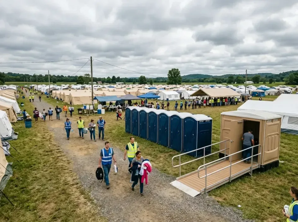 disaster-relief-camp-restrooms-010 — frequently asked questions, Dumpster & Portable Bathrooms Rental in Rose Hill, KS